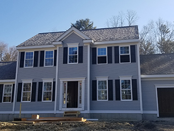 Siding Installation in Raynham, MA. Before