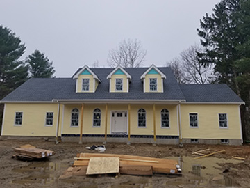 Siding Installation in Mattapoisett, MA. Before