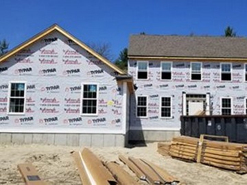 Siding Installation in Bridgwater, MA. After