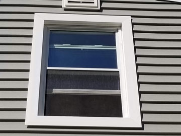 100% satisfied with the siding installation