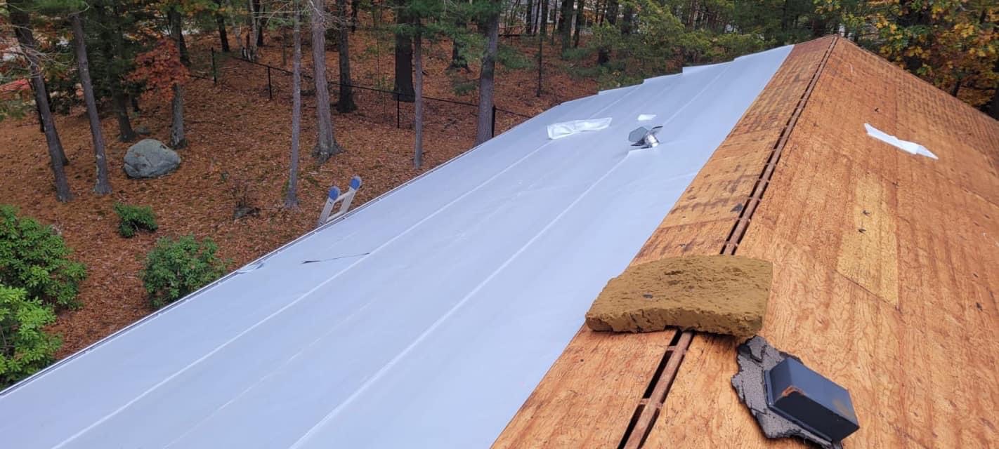 protection on the entire roofing deck