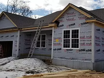 Siding Installation in Westport, MA. Before