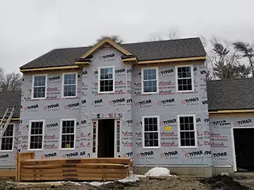 Siding Installation in Raynham, MA. Before