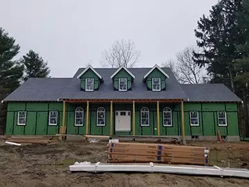 Siding Installation in Mattapoisett, MA. Before