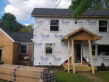 Siding Installation in Hudson, MA. Before